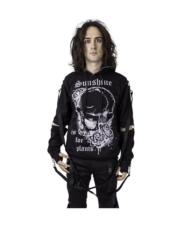 Sweat Shirts Homme SUNSHINE IS FOR PLANTS Noir