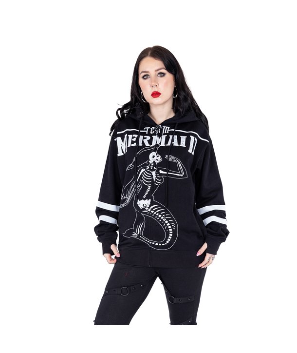 Sweat Shirts Femme TEAM MERMAID Noir