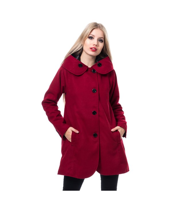 Manteaux Femme ADELINA Rouge