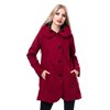 Manteaux Femme ADELINA Rouge