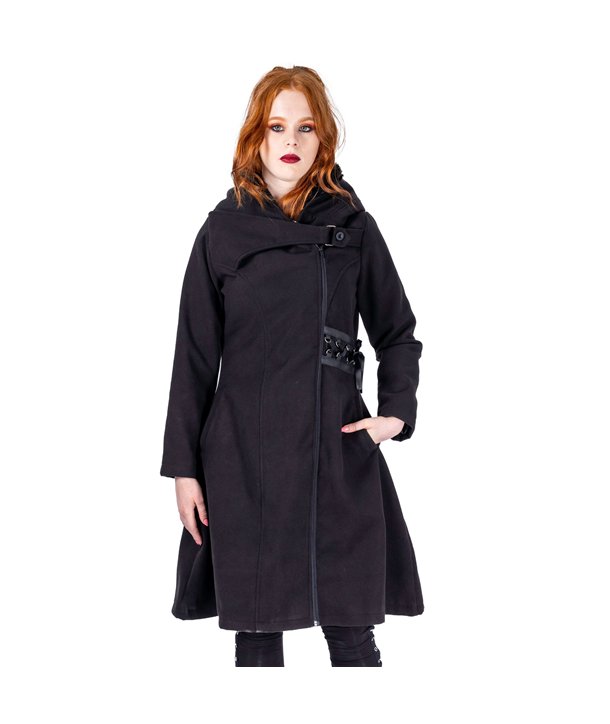 Manteaux Femme CRYPT Noir