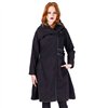 Manteaux Femme CRYPT Noir