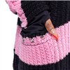 Cardigans Femme IN A DAZE Noir / Rose