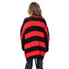 Cardigans Femme IN A DAZE Noir / Rouge