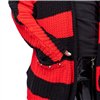 Cardigans Femme IN A DAZE Noir / Rouge