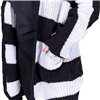 Cardigans Femme IN A DAZE Noir / Blanc