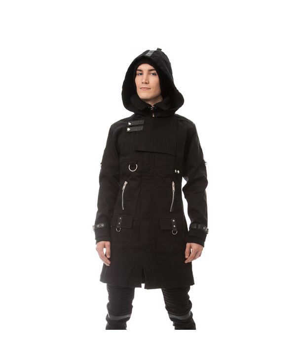Manteaux Homme EXCLUSION Noir