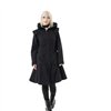 Manteaux Femme JANIE Noir