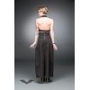 Jupe Queen Of Darkness Gothique Long Pencil Skirt With Lacing