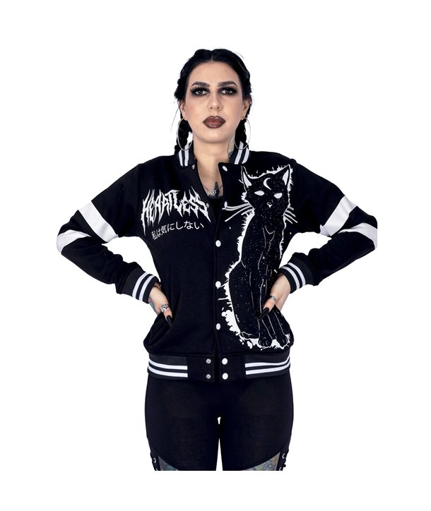 Vestes Femme MOON KITTY Noir