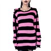 Pulls Femme ORIANA Noir / Rose