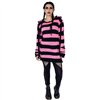 Pulls Femme ORIANA Noir / Rose