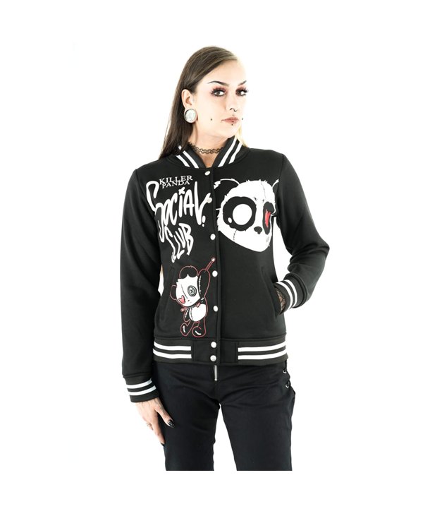 Vestes Femme KP SOCIAL CLUB Noir