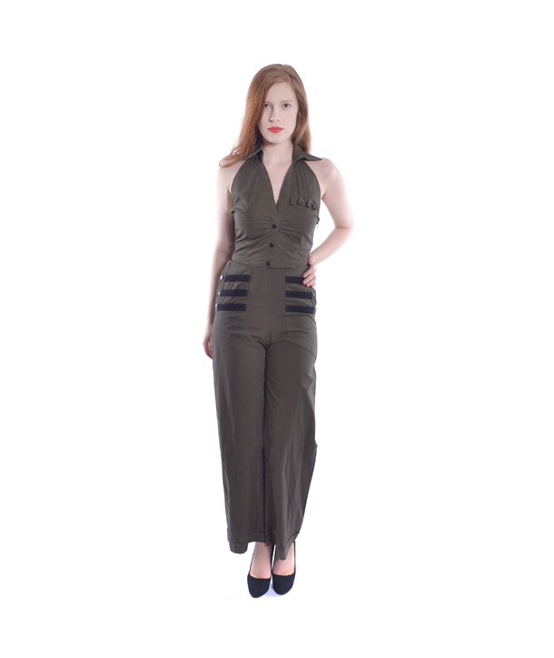 Pantalons Femme VICTORIA Vert