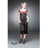 Short Queen Of Darkness Gothique Black Kneelength Trousers