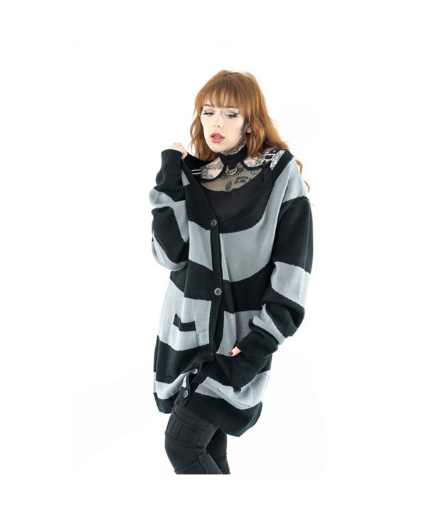 Cardigans Femme TIDAL Noir / Gris