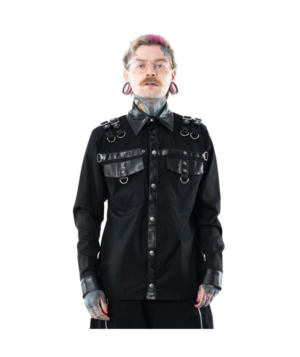 Chemises Homme AJANI Noir