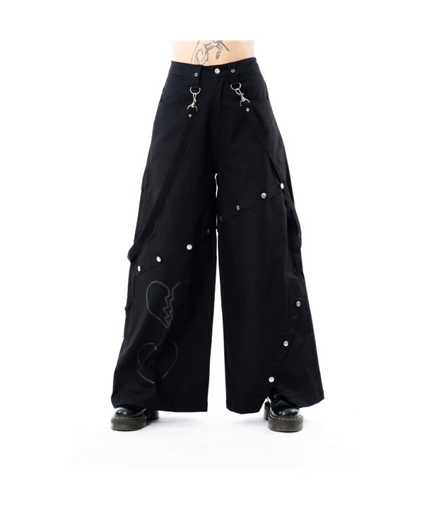 Pantalons Femme BROKEN HEART Noir
