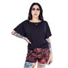 Shorts Femme DEMELZA Noir / Rouge