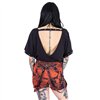 Shorts Femme DEMELZA Noir / Rouge