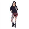 Shorts Femme DEMELZA Noir / Rouge