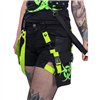 Shorts Femme DANGER ZONE Noir / Vert