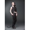 Pantalon Queen Of Darkness Gothique Fake-Leather