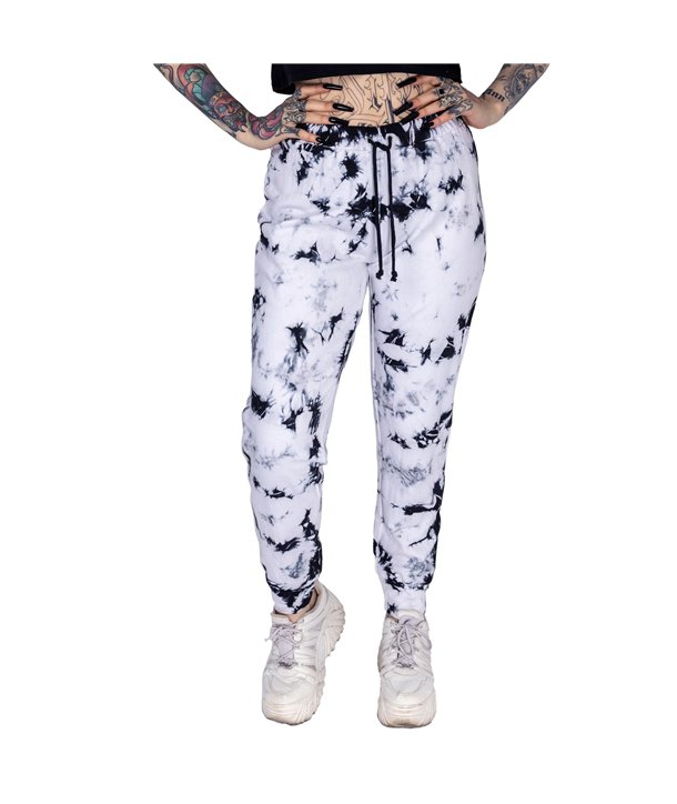 Pantalons Femme EMRYS Tie Dye Noir