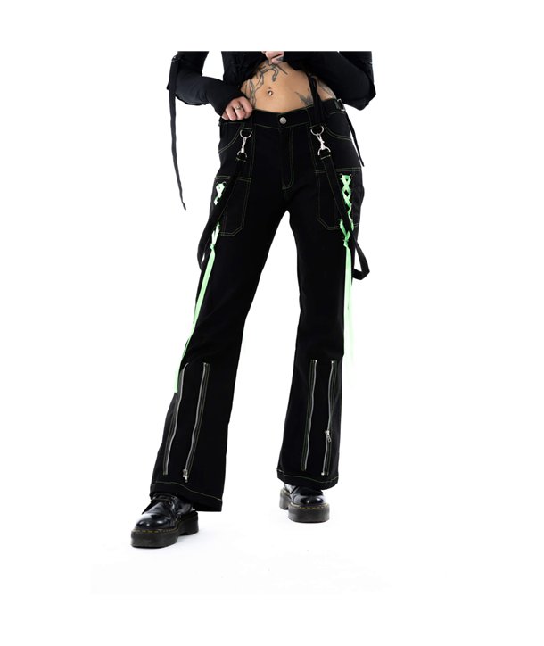 Pantalons Femme FUSE Noir / Vert