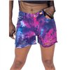 Shorts Femme GAIA Tie Dye Bleu