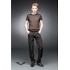 Pantalon Queen Of Darkness Gothique Black Pants With Small Studs