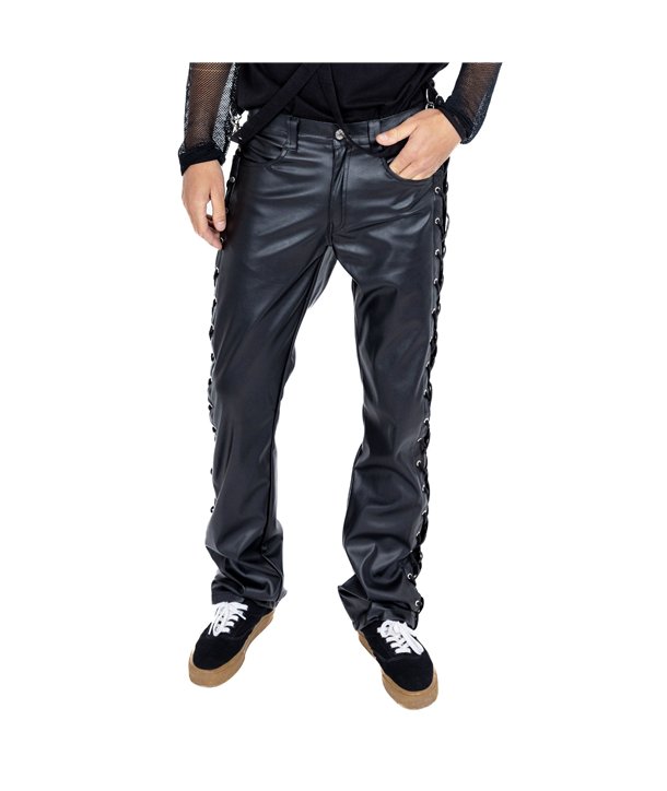 Pantalons Homme MAXIMUS PVC Noir