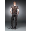 Pantalon Queen Of Darkness Gothique Black Pants With Small Studs