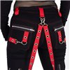 Pantalons Femme TRINITY Noir / Rouge