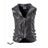 Veste Queen Of Darkness Gothique Shiny Vest With Buckles