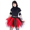 Jupes Femme CAELIA Noir / Rouge