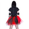 Jupes Femme CAELIA Noir / Rouge