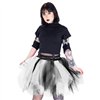 Jupes Femme CAELIA Noir / Blanc