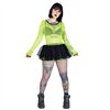 Jupes Femme CALA MINI Noir / Vert
