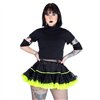 Jupes Femme SOFRA Noir / Vert