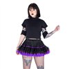 Jupes Femme SOFRA Noir / Violet