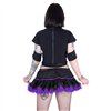 Jupes Femme SOFRA Noir / Violet