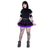 Jupes Femme SOFRA Noir / Violet