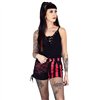 Shorts Femme ARACHNE Noir / Rouge