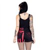 Shorts Femme ARACHNE Noir / Rouge