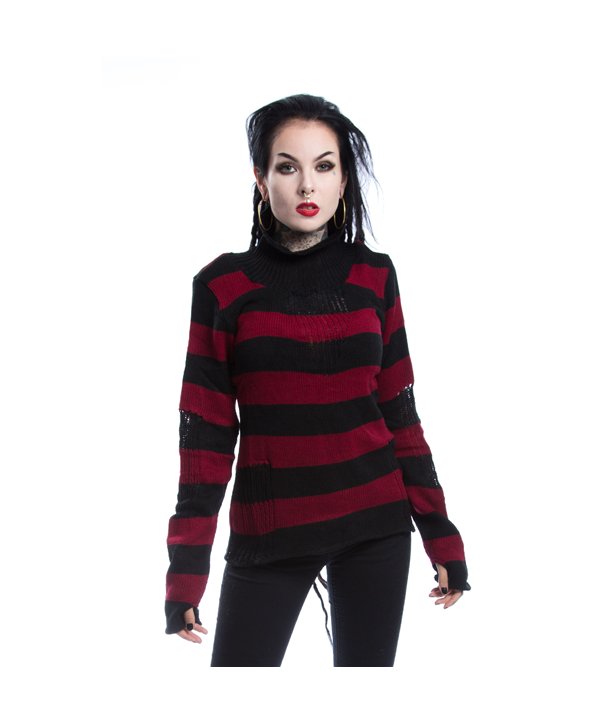 Tops Femme ANNABELLA Noir / Rouge