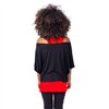 Tops Femme BIRDIE HEART Noir / Rouge