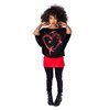 Tops Femme BIRDIE HEART Noir / Rouge