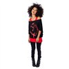 Tops Femme BIRDIE HEART Noir / Rouge