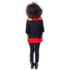 Tops Femme BIRDIE HEART Noir / Rouge